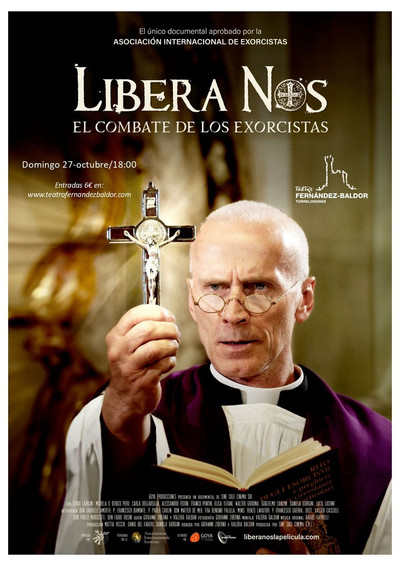 Póster de Libera Nos: El combate de los exorcistas