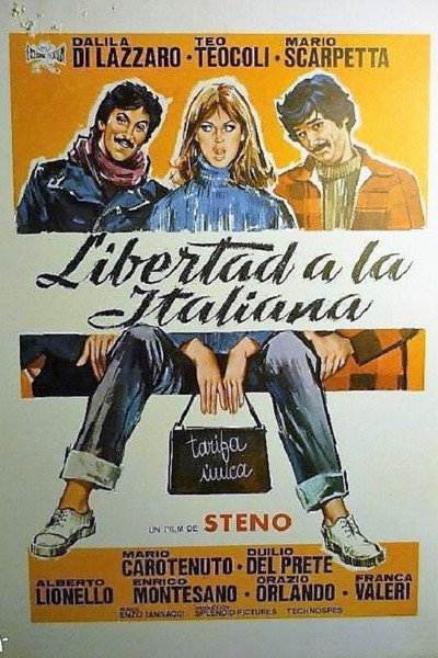 Póster de Libertad a la italiana