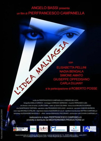 Póster de L'idea malvagia