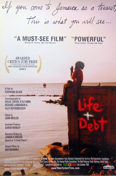 Póster de Life and Debt