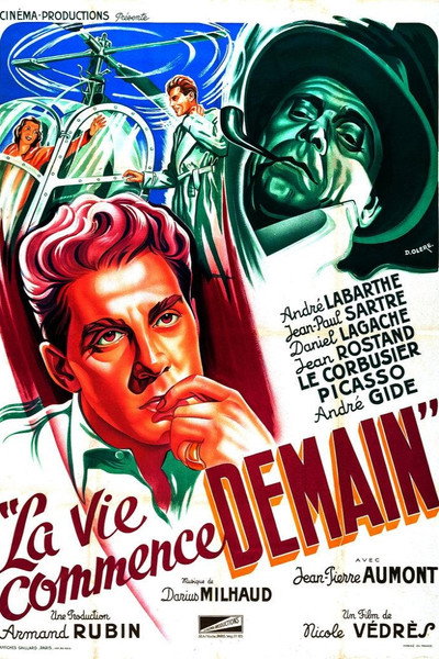 Póster de Life Begins Tomorrow
