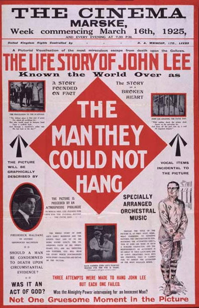 Póster de Life Story of John Lee, or The Man They Could Not Hang