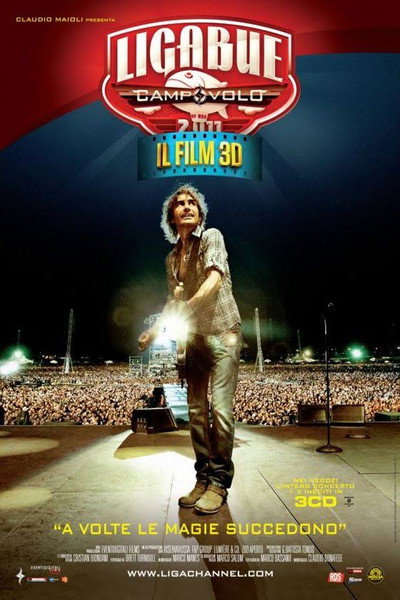 Póster de Ligabue Campovolo: The 3D Movie