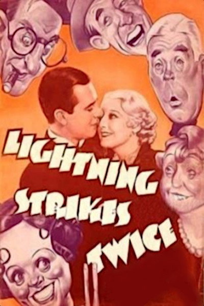 Póster de Lightning Strikes Twice