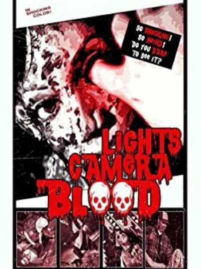 Póster de Lights Camera Blood!