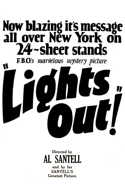 Póster de Lights Out