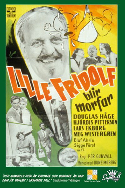 Póster de Lille Fridolf blir morfar