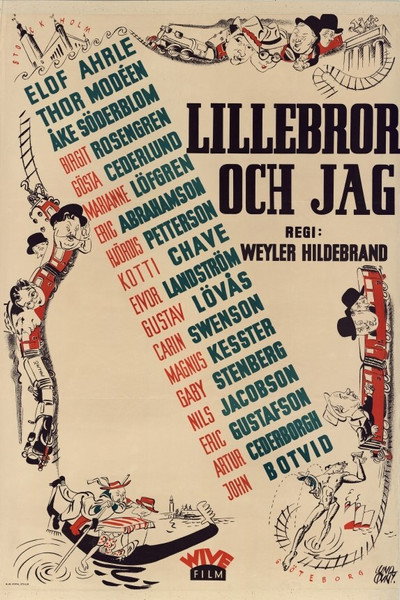 Póster de Lillebror och jag
