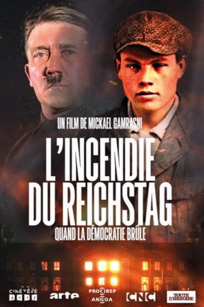Póster de L'incendie du Reichstag - Quand la démocratie brûle