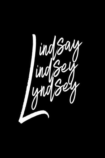 Póster de Lindsay Lindsey Lyndsey