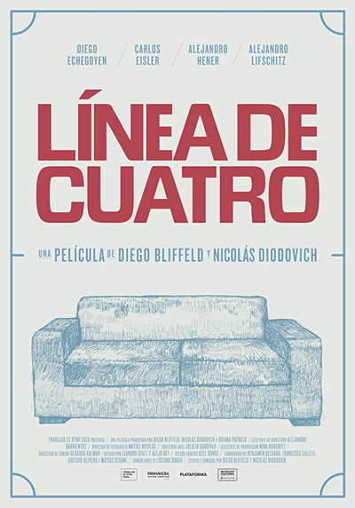 Póster de Línea de cuatro