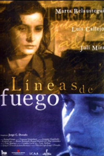 Póster de Líneas de fuego