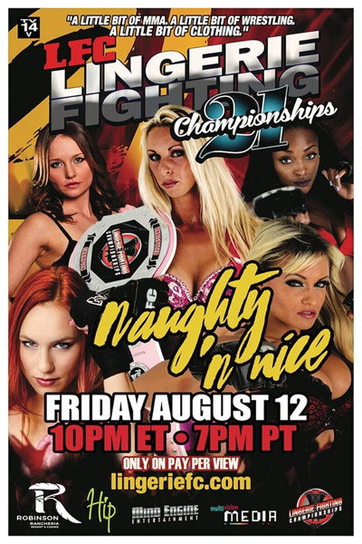 Póster de Lingerie Fighting Championships 21: Naughty 'n Nice