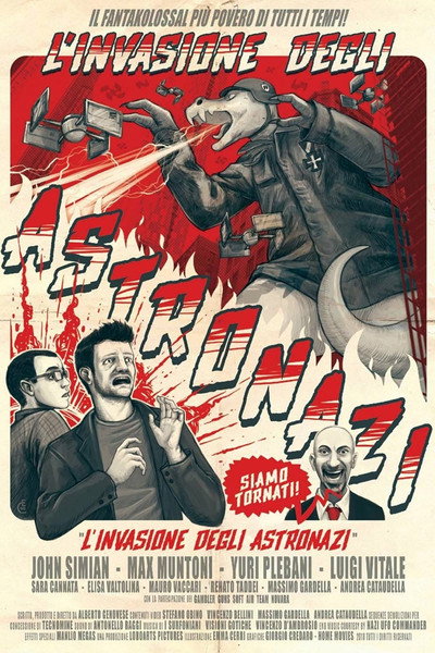 Póster de L'invasione degli astronazi