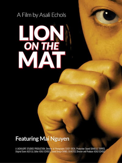 Póster de Lion on the Mat
