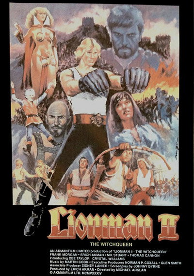 Póster de Lionman II (El hombre León II Y la reina hechicera)