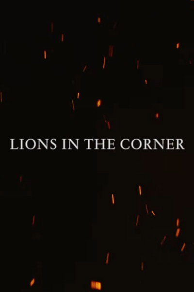 Póster de Lions in the Corner