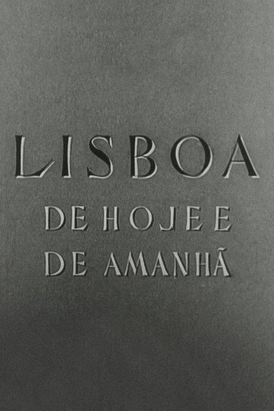 Póster de Lisboa de Hoje e de Amanhã