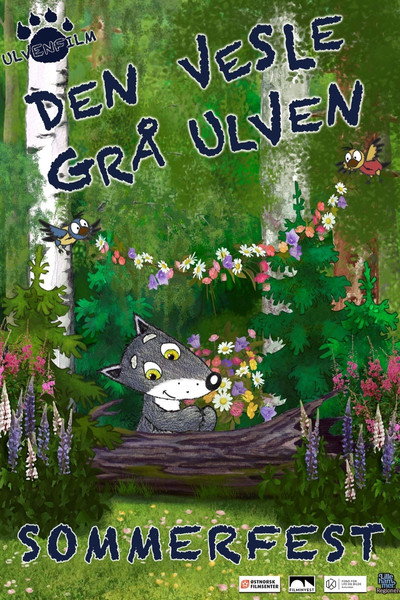 Póster de Little Grey Wolfy. Summer Party