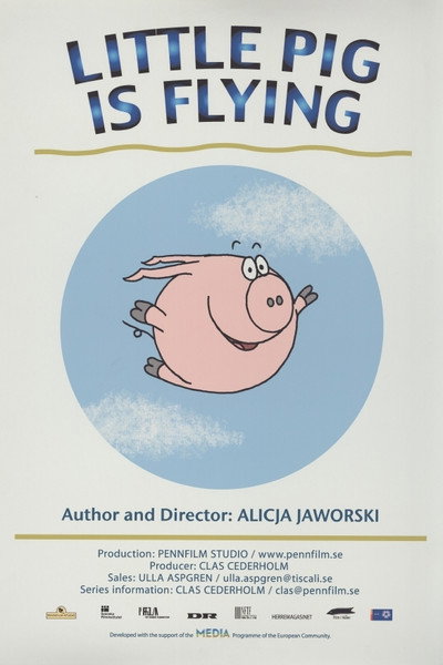 Póster de Little Pig Is Flying