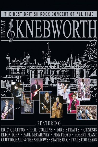 Póster de Live at Knebworth