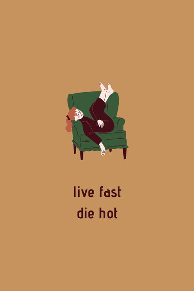 Póster de Live Fast Die Hot