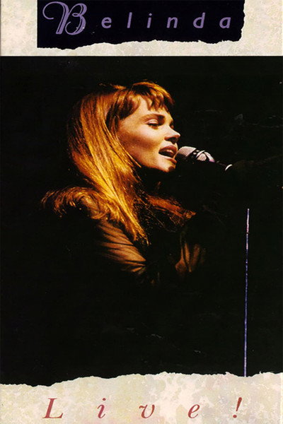 Póster de Live in Concert Belinda Carlisle
