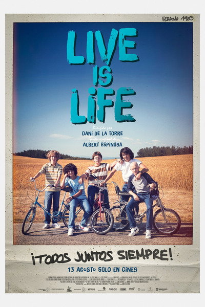 Póster de Live is Life. La gran aventura