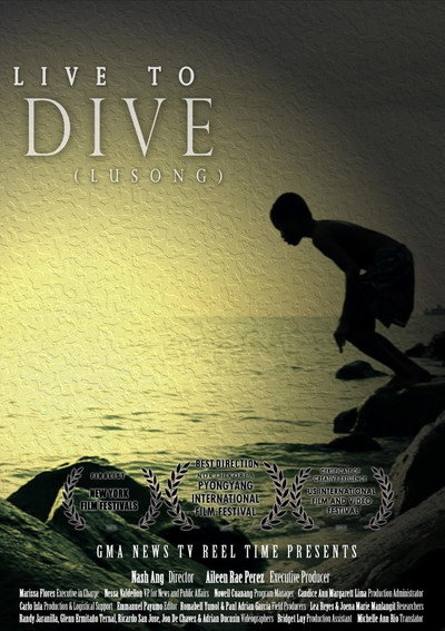 Póster de Live to Dive