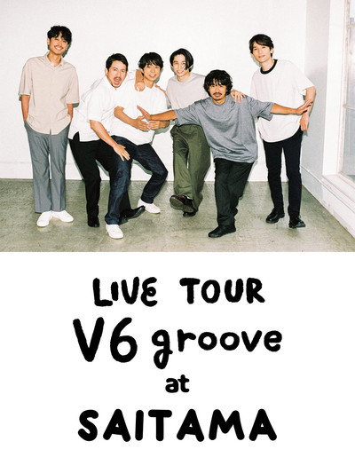 Póster de Live Tour V6 Groove at Saitama