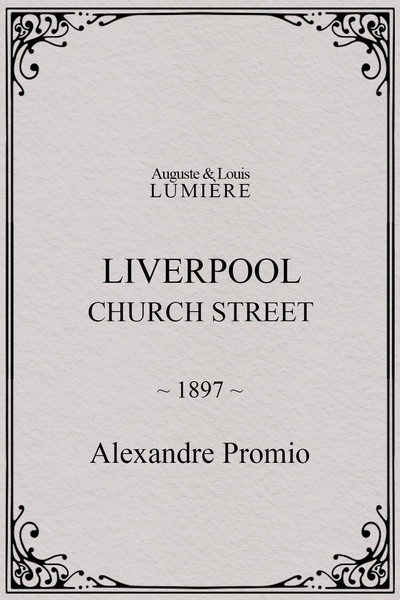 Póster de Liverpool, Church Street