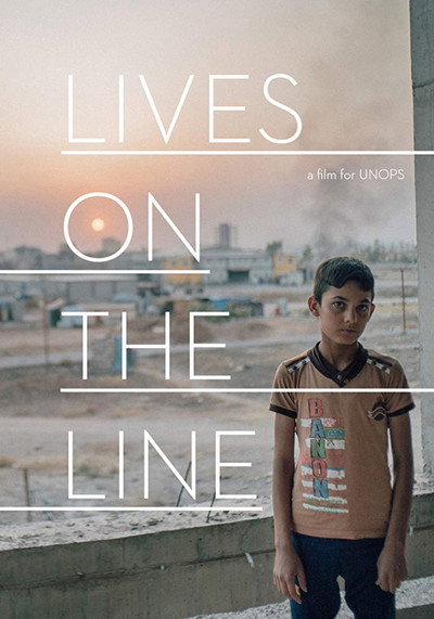 Póster de Lives on the Line