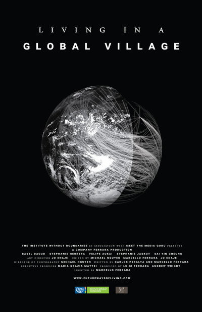 Póster de Living in a Global Village