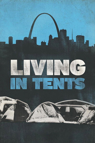 Póster de Living in Tents
