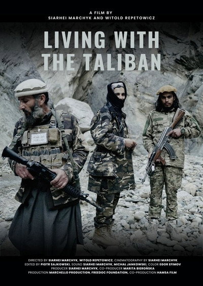 Póster de Living with the Taliban