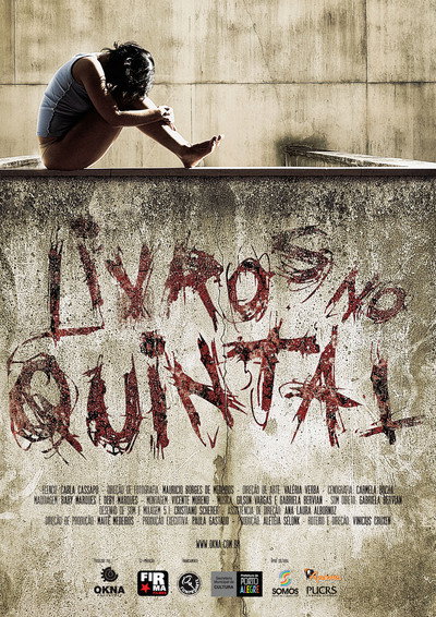 Póster de Livros no Quintal