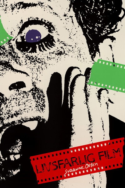 Póster de Livsfarlig film