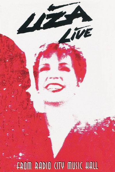 Póster de Liza Minnelli Live from Radio City Music Hall