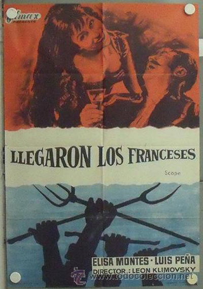 Póster de Llegaron los franceses
