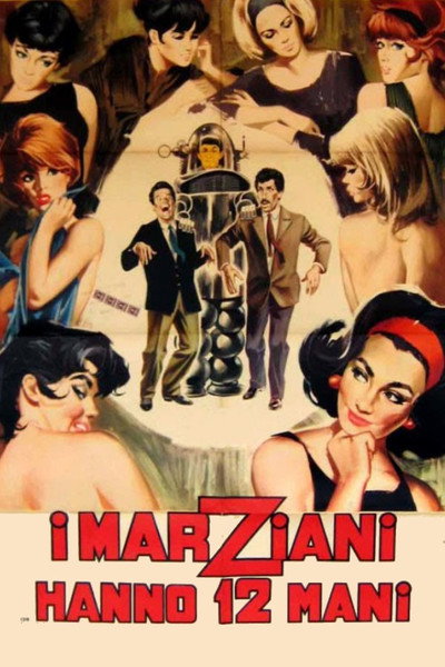 Póster de Llegaron los marcianos