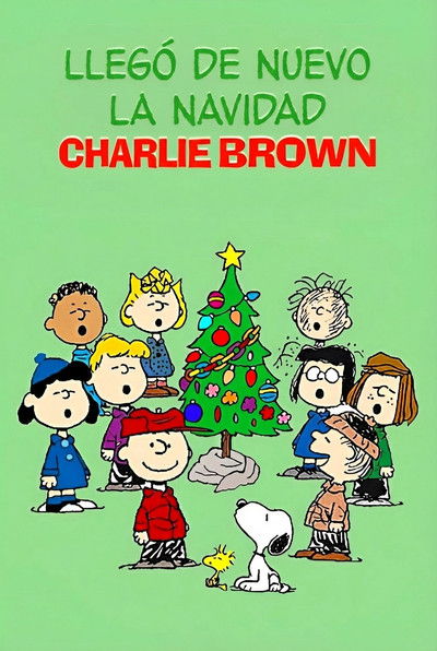 Póster de Llegó de nuevo la Navidad, Charlie Brown