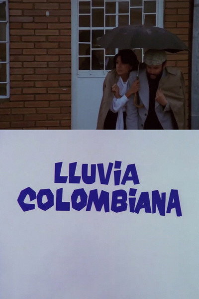 Póster de Lluvia colombiana