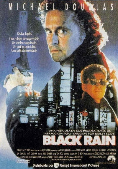 Póster de Lluvia negra