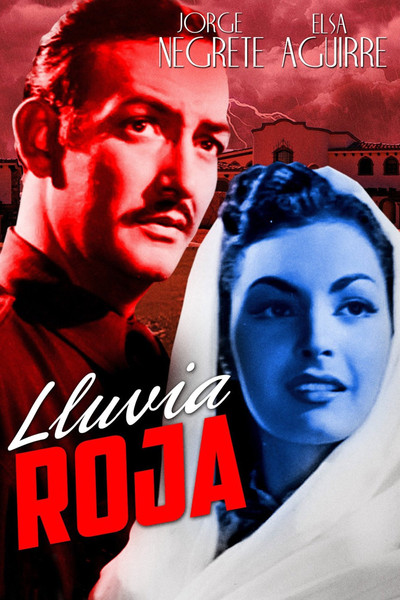 Póster de Lluvia roja