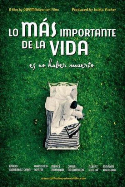 Póster de Lo más importante de la vida es no haber muerto