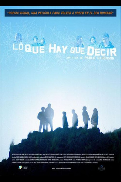 Póster de Lo que hay que decir