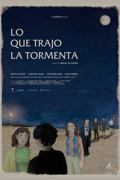 Póster de Lo que trajo la tormenta