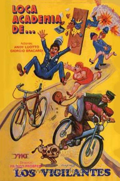Póster de Loca academia de... los vigilantes (Vigilantes y vigilantas)