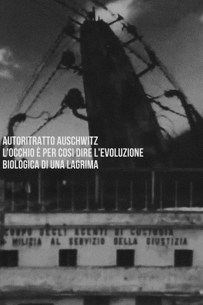 Póster de L'occhio è per così dire l'evoluzione biologica di una lacrima e autoritratto Auschwitz