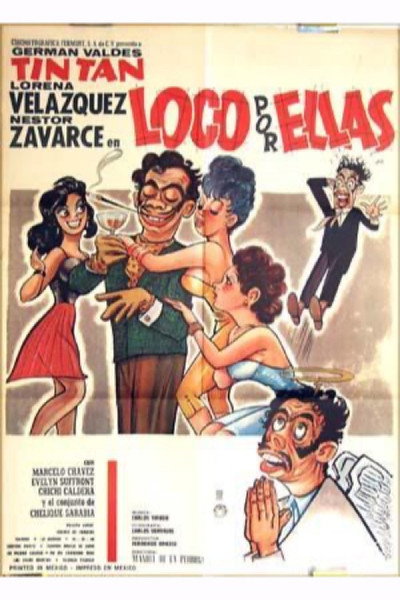 Póster de Loco por ellas